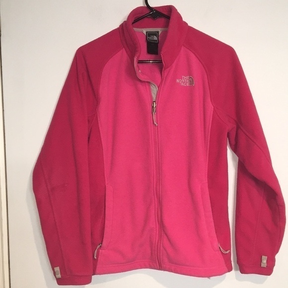 The North Face Pink fleece jacket szM - Picture 1 of 6